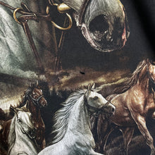 Charger l'image dans la galerie, T-shirt graphic noir animal / horse (M)