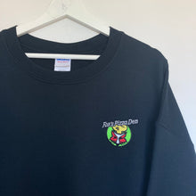 Charger l'image dans la galerie, Sweat noir logo brodé (XL)