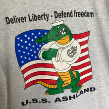 Charger l'image dans la galerie, T-shirt graphic USA gris (XL)