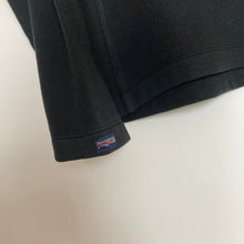 Charger l'image dans la galerie, Sweat university Jansport noir col à zip 1/4 - coupe oversize vintage
