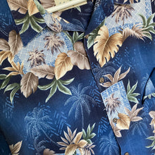 Charger l'image dans la galerie, Chemise hawaienne vintage poche à recoudre (2XL)