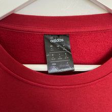 Charger l'image dans la galerie, Sweat Adidas léger coupe droite - couleur bordeaux pour femme - seconde main friperie