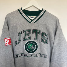 Charger l'image dans la galerie, Sweat vintage Lee New York Jets 90's (L)