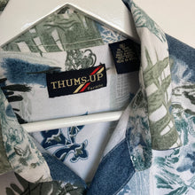 Charger l'image dans la galerie, Chemise vintage à motifs (L/XL) - Turtle Frip