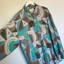 Charger l'image dans la galerie, Chemise Trussardi à motifs (XL)