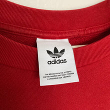 Charger l'image dans la galerie, Sweat Adidas rouge et blanc (L)