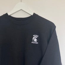 Charger l'image dans la galerie, Sweat noir léger logo brodé (S)