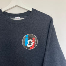 Charger l'image dans la galerie, Sweat gris foncé à logo imprimé (XS)