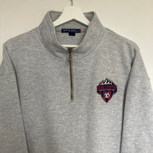 Charger l'image dans la galerie, Sweat col à zip logo brodé (M)