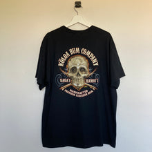 Charger l'image dans la galerie, T-shirt noir imprimé au dos "Hawaiian Rum" (XL ou M/L oversize)