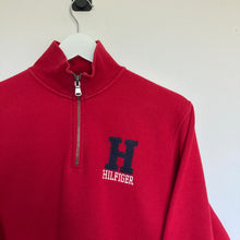 Charger l'image dans la galerie, Sweat col à zip 1/4 Tommy Hilfiger vintage