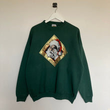 Charger l'image dans la galerie, Sweat vintage motif Père Noël (L/XL) - Turtle Frip