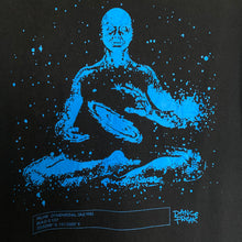 Charger l'image dans la galerie, Tee-shirt vintage noir imprimé face et dos (M/L)