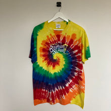 Charger l'image dans la galerie, Tee shirt vintage tie dye brodé (L)