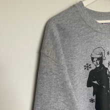 Charger l'image dans la galerie, Sweat gris à imprimé (S)