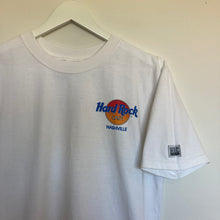 Charger l'image dans la galerie, T-shirt blanc vintage 90’s Hard Rock Café Nashville - Made in USA