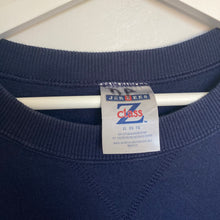 Charger l'image dans la galerie, Sweat bleu foncé à imprimé (XL)
