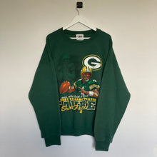 Charger l'image dans la galerie, Sweat vintage oversize Lee Sport Green Bay Packers 1995-1996 - made in USA