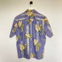 Charger l'image dans la galerie, Authentique Chemise hawaïenne vintage Made in Hawaii taille S pour homme et pour femme - véritable chemise à fleurs