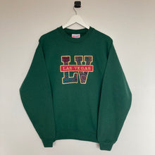 Charger l'image dans la galerie, Sweat vintage heavy brodé Las Vegas 90´s (M)