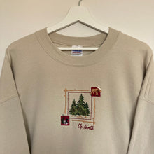 Charger l'image dans la galerie, Sweat vintage de Noël brodé (XL)