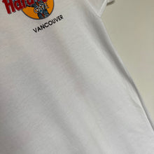 Charger l'image dans la galerie, Tee-shirt blanc vintage Hard Rock Café Vancouver collector - rare