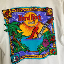Charger l'image dans la galerie, Tee-shirt blanc vintage Hard Rock Café Key West made in USA 1990 - rare - collector
