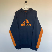 Charger l'image dans la galerie, Sweat à capuche Adidas marine et orange (XL/2XL)
