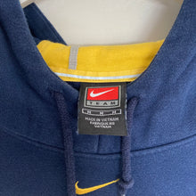 Charger l'image dans la galerie, Sweat Nike vintage bleu foncé et jaune Michigan 90's