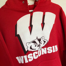 Charger l'image dans la galerie, Sweat à capuche vintage rouge - friperie seconde main France