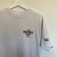 Charger l'image dans la galerie, T-shirt blanc vintage 90’s Hard Rock Café Paris
