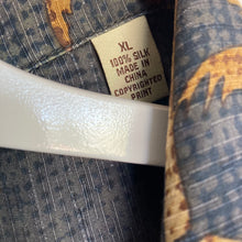 Charger l'image dans la galerie, Chemise hawaïenne 100% soie (XL)