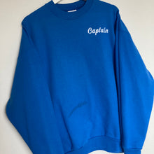 Charger l'image dans la galerie, Sweat vintage petit logo "Captain" (L)