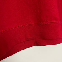 Charger l'image dans la galerie, Sweat vintage rouge à imprimé (S)
