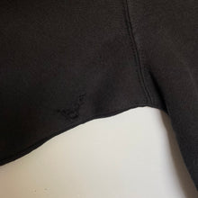 Charger l'image dans la galerie, Sweatshirt vintage noir logo brodé (XL/2XL)