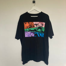 Charger l'image dans la galerie, Tee-shirt noir BD / super-héros (2XL, L/XL oversize)