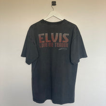 Charger l'image dans la galerie, T-shirt noir Elvis Presley "Love me tender" (XL)