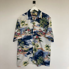 Charger l'image dans la galerie, Chemise hawaïenne vintage à fleurs et à motifs pour homme