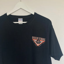 Charger l'image dans la galerie, Tee-shirt noir imprimé au dos (M oversize / L)