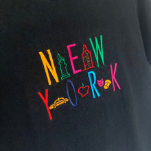 Charger l'image dans la galerie, Tee shirt vintage brodé New York (S femme)
