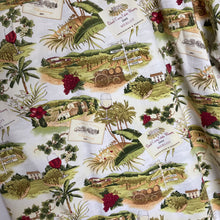 Charger l'image dans la galerie, Chemise vintage à motifs vignes / vin / vignoble pour homme