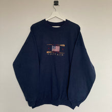 Charger l'image dans la galerie, Sweat vintage logo brodé "captain" (XL)