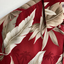 Charger l'image dans la galerie, Chemise hawaienne vintage rouge (M)