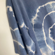 Charger l'image dans la galerie, Tee-shirt vintage Tie Dye bleu (M)