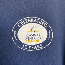 Charger l'image dans la galerie, Sweat bleu foncé imprimé casino (XL)
