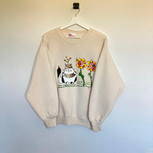 Charger l'image dans la galerie, Sweat vintage à imprimé (S/M)