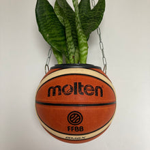Charger l'image dans la galerie, pot-de-fleurs-ballon-de-basket-molten-plante-vase-basketball-planter