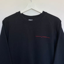 Charger l'image dans la galerie, Sweat noir logo brodé