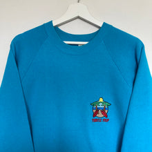 Charger l'image dans la galerie, sweat-turtle-frip-vintage-bleu-turquoise