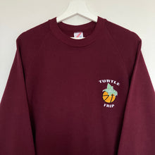 Charger l'image dans la galerie, sweat-turtle-frip-vintage-bordeaux